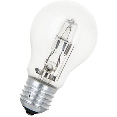LEUCI Halogenlampa Normal E27 230V Klar 28W=(37W) LEUCI Halogenlampa Normal E27 230V Klar 28W=(37W)