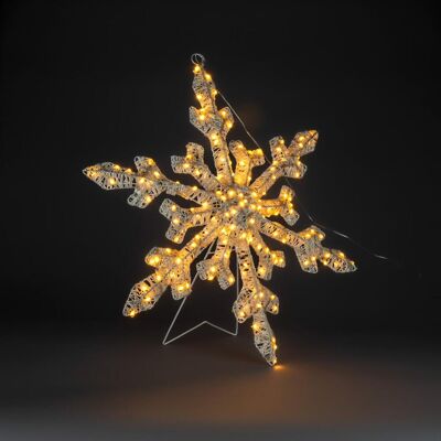 KONSTSMIDE Snöflinga ute 60cm KONSTSMIDE Snöflinga ute 60cm