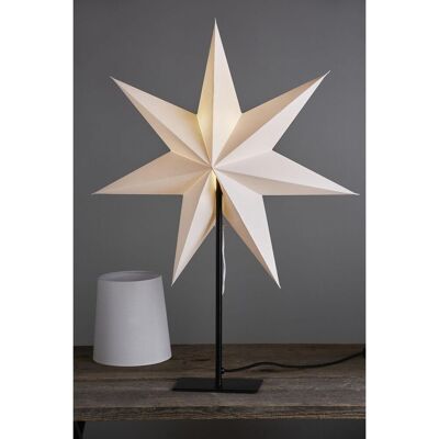 STAR TRADING Lampa Frozen stjärna/skärm 76x55cm vit STAR TRADING Lampa Frozen stjärna/skärm 76x55cm vit