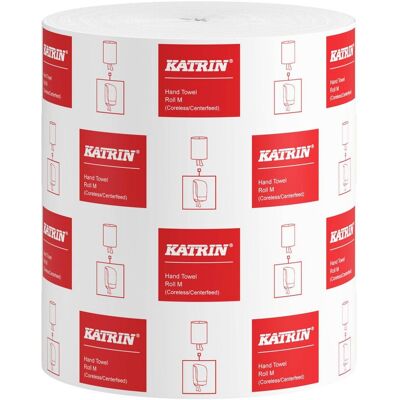 Katrin M kärnfri vit pappershandduk Katrin M kärnfri vit pappershandduk