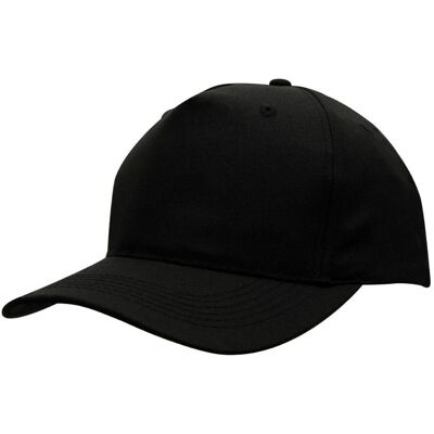 HEADWEAR PROFESSIONALS Keps 4011 5-panel svart HEADWEAR PROFESSIONALS Keps 4011 5-panel svart