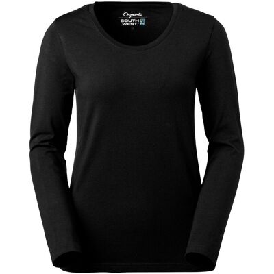 NO BRAND T-shirt långärmad Lily dam svart XL NO BRAND T-shirt långärmad Lily dam svart XL