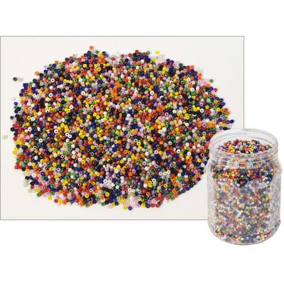 PLAYBOX Glaspärlor 500g PLAYBOX Glaspärlor 500g