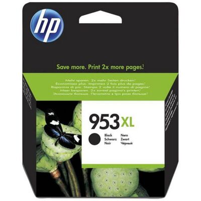 HP Bläckpatron 953XL, L0S70AE, svart, hög kapacitet HP Bläckpatron 953XL, L0S70AE, svart, hög kapacitet