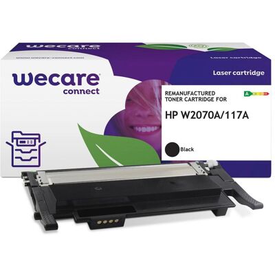 WECARE Toner HP W2070A 117A 1,6K svart WECARE Toner HP W2070A 117A 1,6K svart