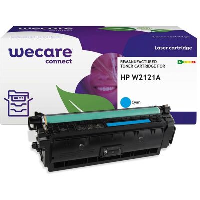 WECARE Toner HP W2121A 212A 4,5K cyan WECARE Toner HP W2121A 212A 4,5K cyan