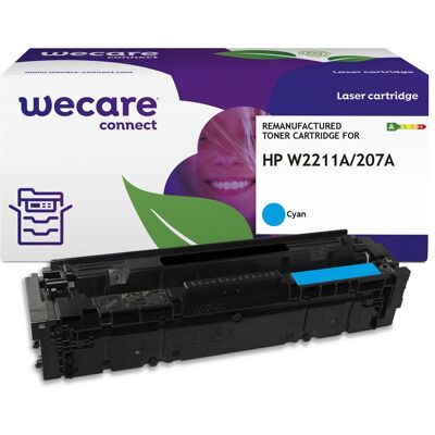 WECARE Toner HP W2211A 207A 1,25K cyan WECARE Toner HP W2211A 207A 1,25K cyan