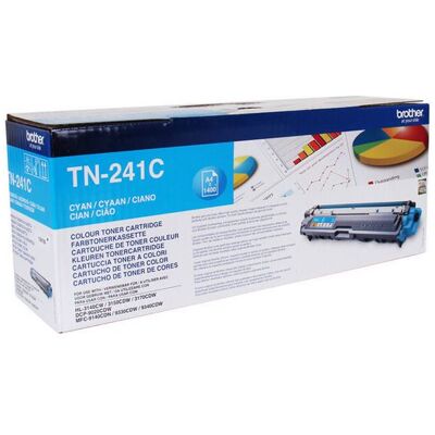 Brother Toner, TN-241 C, TN-241C, cyan, singelförpackning Brother Toner, TN-241 C, TN-241C, cyan, singelförpackning