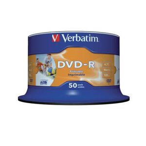 Verbatim Azo tom DVD-R, 4,7 GB/120 min, 16x hastighet