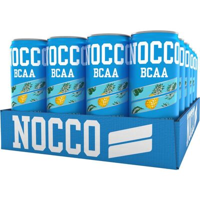 NOCCO Caribbean BCAA 330ml - Energydrink NOCCO Caribbean BCAA 330ml - Energydrink