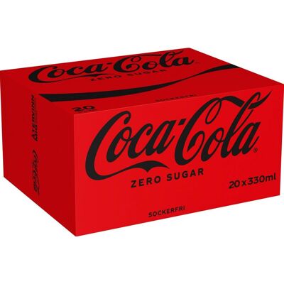 COCA-COLA Dricka ZERO Burk 33 cl COCA-COLA Dricka ZERO Burk 33 cl