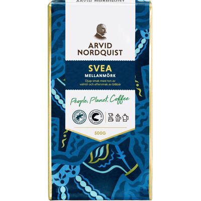 ARVID NORDQUIST Kaffe Svea Mellanrost 500g ARVID NORDQUIST Kaffe Svea Mellanrost 500g