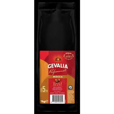 GEVALIA Kaffe Mocca Hela bönor 1kg 8/krt GEVALIA Kaffe Mocca Hela bönor 1kg 8/krt