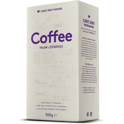 LÖFBERGS Kaffe Mellanrost 500g 12/fp LÖFBERGS Kaffe Mellanrost 500g 12/fp