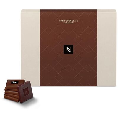 Nespresso Choklad mörk 70% kakao 40/fp Nespresso Choklad mörk 70% kakao 40/fp