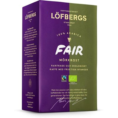 Löfbergs - Fair Mörkrostat Kahvi - Kaffe Löfbergs - Fair Mörkrostat Kahvi - Kaffe