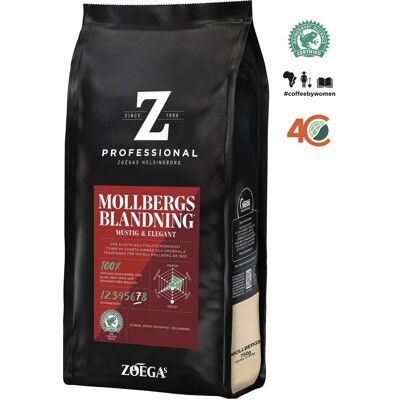 ZOEGAS Kaffe Mollbergs Bönor 750g ZOEGAS Kaffe Mollbergs Bönor 750g