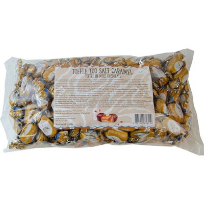 NO BRAND Godis Toffeekolor Salted Caramel 1kg NO BRAND Godis Toffeekolor Salted Caramel 1kg