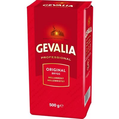 GEVALIA Kaffe Mellanrost prof.brygg 500g GEVALIA Kaffe Mellanrost prof.brygg 500g