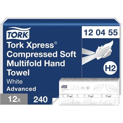 TORK Pappershandduk Xpress Komprimerad Mjuk Multifold Advanced H2 2880/fp TORK Pappershandduk Xpress Komprimerad Mjuk Multifold Advanced H2 2880/fp