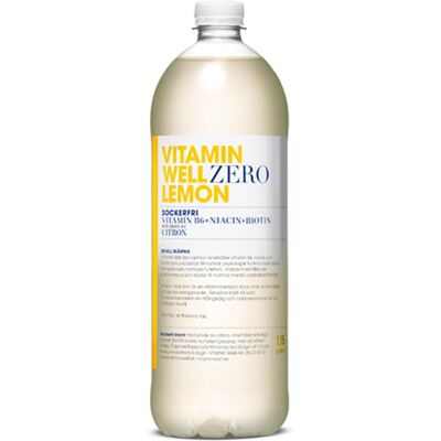 VITAMIN WELL Dryck Zero Lemon 1,15L VITAMIN WELL Dryck Zero Lemon 1,15L