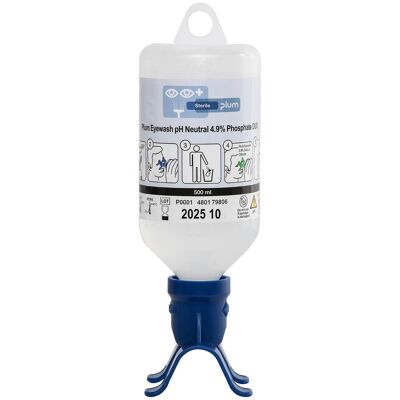 PLUM Wound and Eyewash pH Neutral 4,9% Phosphate DUO 500ml PLUM Wound and Eyewash pH Neutral 4,9% Phosphate DUO 500ml