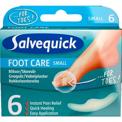 Salvequick Fotvård Hälar - Blåsplåster Salvequick Fotvård Hälar - Blåsplåster