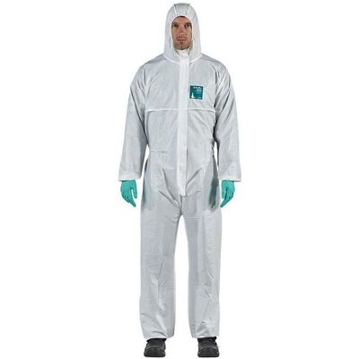 ANSELL Skyddsoverall ALPHATEC COMFORT vit XXL ANSELL Skyddsoverall ALPHATEC COMFORT vit XXL