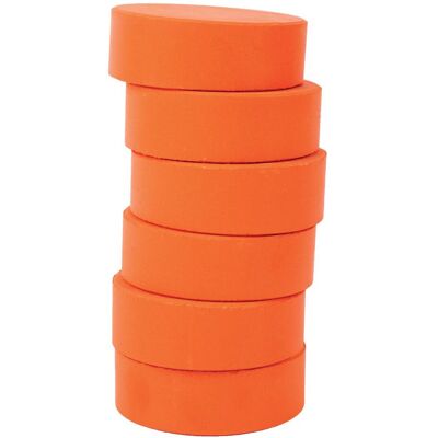 PLAYBOX Färgpuckar 57mm, orange 6/fp PLAYBOX Färgpuckar 57mm, orange 6/fp