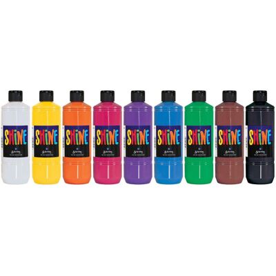 NO BRAND Glansfärg Shine 9x500ml NO BRAND Glansfärg Shine 9x500ml