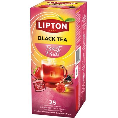 LIPTON Te Skogsfrukter, 25 Insvept tepåsar 25/fp LIPTON Te Skogsfrukter, 25 Insvept tepåsar 25/fp