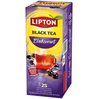 LIPTON Te påse Blackcurrant 25/fp LIPTON Te påse Blackcurrant 25/fp