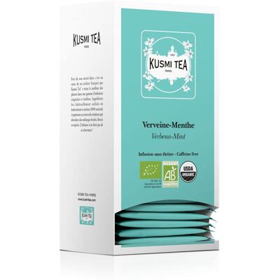 KUSMI Te Eko Verbena Mint 25/fp KUSMI Te Eko Verbena Mint 25/fp
