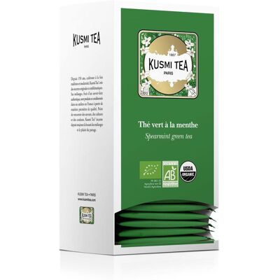 KUSMI Te Eko Spearmint green tea 25/fp KUSMI Te Eko Spearmint green tea 25/fp