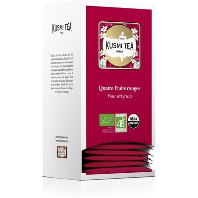 KUSMI Te Eko Four red fruits 25/fp KUSMI Te Eko Four red fruits 25/fp