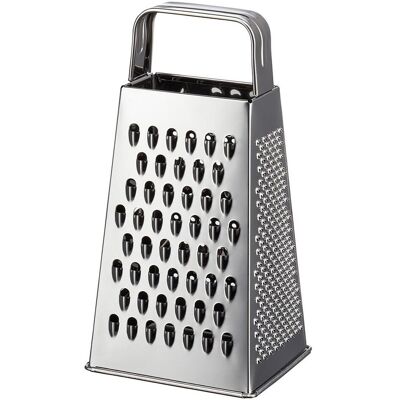 Gastromax 21,5cm Rostfritt Stål Rivjärn - Fyra Ytor för Rå Mat Gastromax 21,5cm Rostfritt Stål Rivjärn - Fyra Ytor för Rå Mat