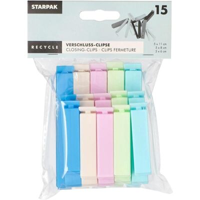 PAPSTAR Påsklämmor 3 storlekar/sorterade färger 15/fp PAPSTAR Påsklämmor 3 storlekar/sorterade färger 15/fp