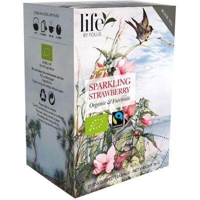 LIFE BY FOLLIS Te Sparkling Strawberry 20/fp LIFE BY FOLLIS Te Sparkling Strawberry 20/fp