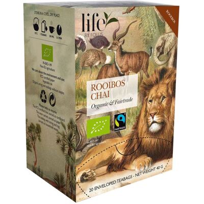 LIFE BY FOLLIS Te Rooibos chai 20/fp LIFE BY FOLLIS Te Rooibos chai 20/fp