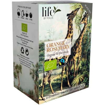 LIFE BY FOLLIS Te Apelsin rosmarin 20/fp LIFE BY FOLLIS Te Apelsin rosmarin 20/fp