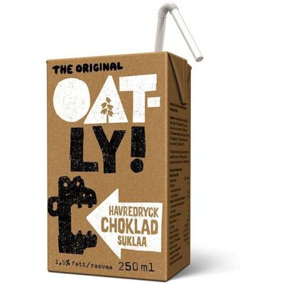 Oatly Choklad - Växtbaserad dryck 25cl Oatly Choklad - Växtbaserad dryck 25cl