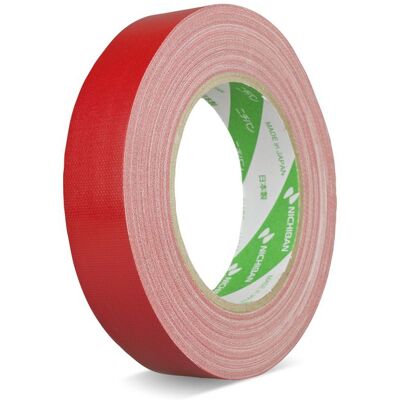 NICHIBAN Vävtejp 19mmx25m röd NICHIBAN Vävtejp 19mmx25m röd
