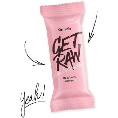 GET RAW Bar Raspberry och Almond 42g GET RAW Bar Raspberry och Almond 42g