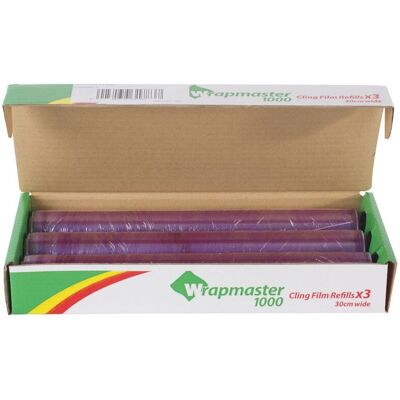 NO BRAND Plastfolie PVC Wrapmaster 1000 30cmx100m NO BRAND Plastfolie PVC Wrapmaster 1000 30cmx100m