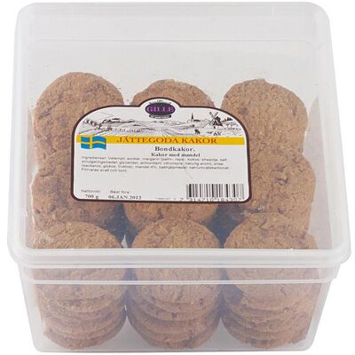 GILLE Kakor Bondkakor 700g GILLE Kakor Bondkakor 700g