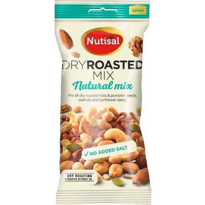 NUTISAL Nötter Natural Mix non salted 60g NUTISAL Nötter Natural Mix non salted 60g