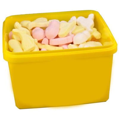 HULTÉN Godis Påskskum Fruktsmak 1kg HULTÉN Godis Påskskum Fruktsmak 1kg