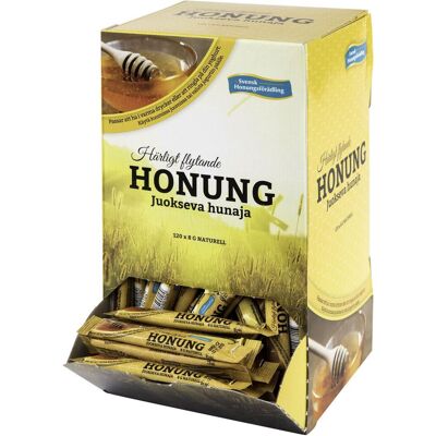 NO BRAND Flytande Honung sticks 120x8g NO BRAND Flytande Honung sticks 120x8g