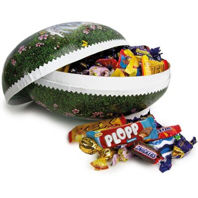 KARAMELLO Påskägg 25cm inslaget godis 1,3kg KARAMELLO Påskägg 25cm inslaget godis 1,3kg