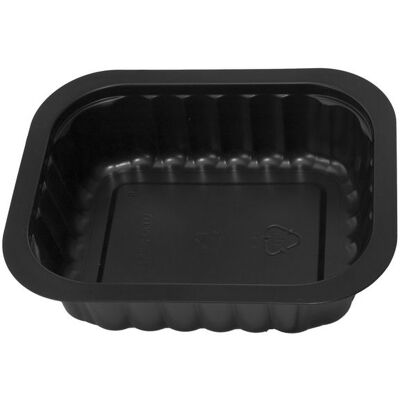 DUNI Matbehållare, Duniform, 350 ml, engångsbruk, 138 x 114 x 35 mm, svart 300/fp DUNI Matbehållare, Duniform, 350 ml, engångsbruk, 138 x 114 x 35 mm, svart 300/fp
